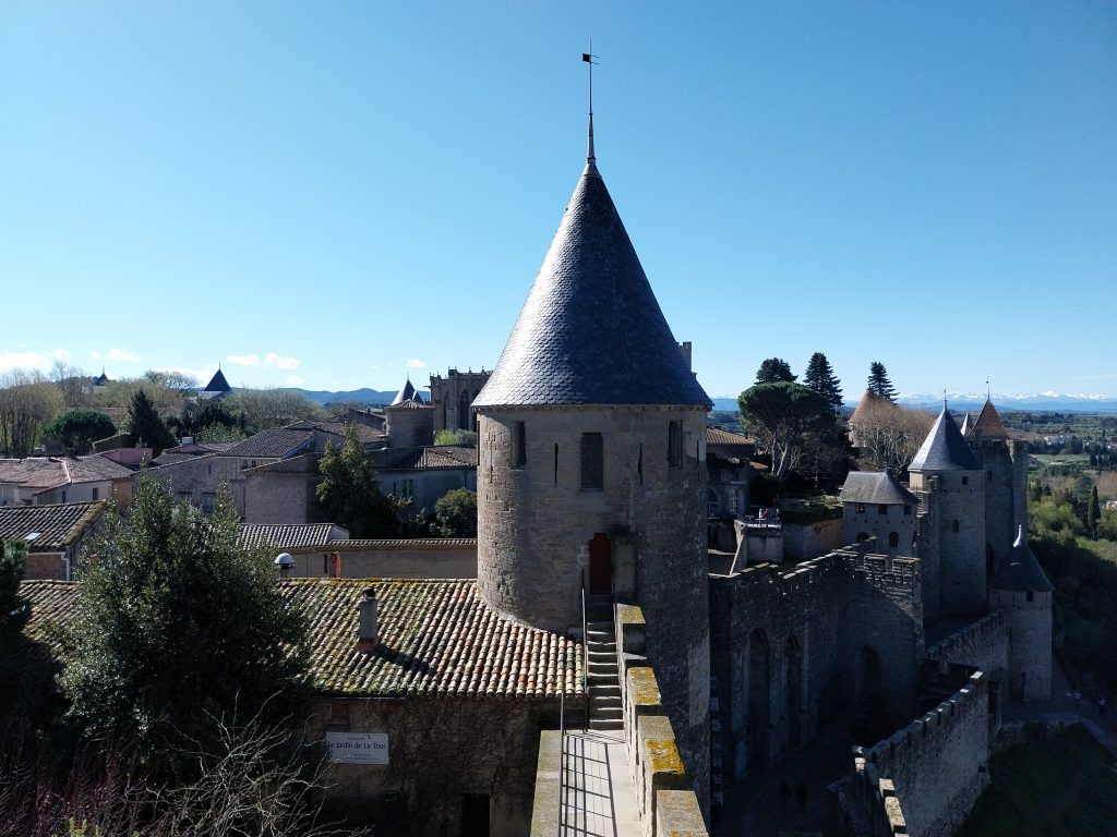 Halte à la cité médiévale de Carcassonne